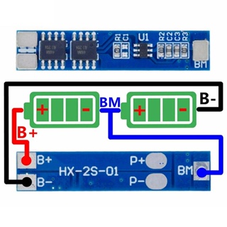 {GOOD} บอร์ดโมดูลถอดรหัสเครื่องขยายเสียง MP3 บลูทูธ 4.1 แบตเตอรี่ลิเธียม DIY HX-2S-01