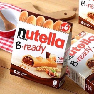 นูเทลล่า nutella B-ready แบบกล่อง 6 ชิ้น อร่อย ขายดี พร้อมส่ง