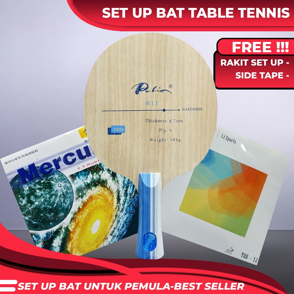 Palio B11 Allround Mercury Sanwei T88 YJ ชุดปิงปอง