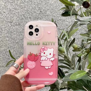 🎁ส่งของขวัญ🎁เคสไอโฟน 14 Pro Max 13 12 11 เคส for เคสไอโฟน11 Kitty พกง่ายๆ การป้องกันการตก Case