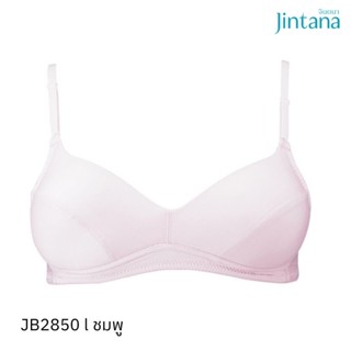 Jintana เสื้อชั้นใน (ไม่เสริมโครง) รุ่น Basic Bra รหัส JB2850 สีชมพู