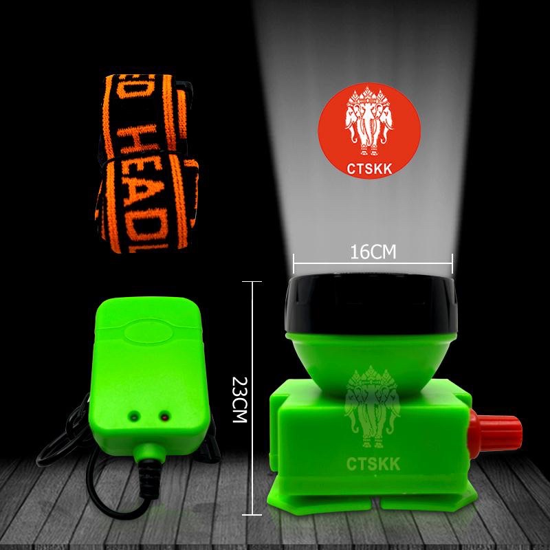 ไฟฉายคาดหัว ไฟส่องสัตว์ TS-56A  มีแสงเหลืองกับแสงขาว - รูปที่ 5