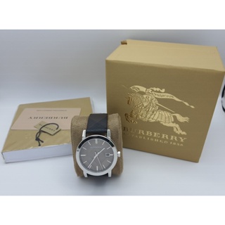 นาฬิกา BURBERRY MENS BU9024 HERITAGE SWISS QUARTZ 38 MM พร้อมกล่อง (ใหม่)