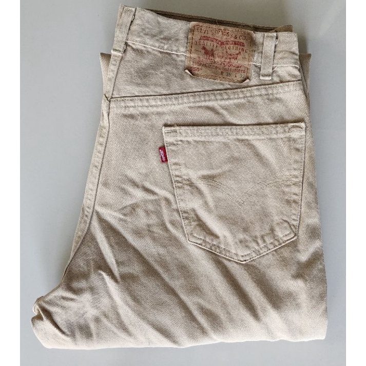 Levi's Relaxed Fit  550-0697 U.S.A Size W36(I2571)