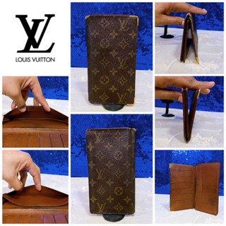 👝: LOUIS VUITTON Bifold Long Wallet Vintage แท้💯%