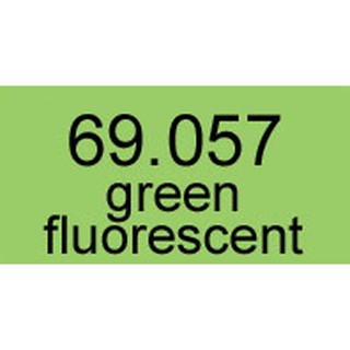 mecha vallejo 69. 057 green fluorescent 17 ml.