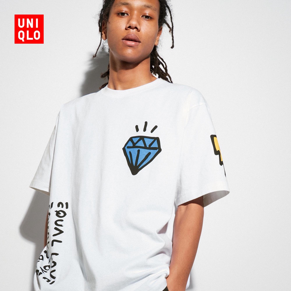 Uniqo Mens/Women (UT) Trevor Andrew เสื้อยืดพิมพ์ลาย (แขนสั้น) 457251 Uniqo