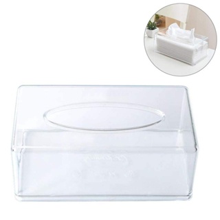 Modern Plastic Facial Tissue Dispenser Box Cover / Decorative Napkin Holder YAC030