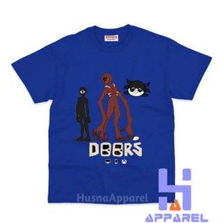 เสื้อยืด พิมพ์ลาย Roblox DOORS สําหรับเด็ก