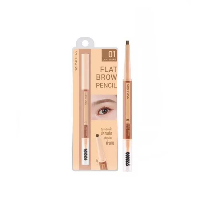 MC3113 MEI LINDA FLAT BROW PENCIL เมลินดา แฟลท บราว เพนซิล ดินสอเขียนคิ้ว #MC3113 #MEI #LINDA #FLAT #BROW #PENCIL - รูปที่ 5