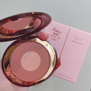 Charlotte Tilbury Cheek To Chic Swish &amp; Glow Blusher 8g  #PILLOW TALK