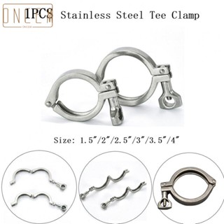 【ONCEMOREAGAIN】1.5"2"2.5"3"3.5"4"Stainless Steel Sanitary Tri Clamp Clamps Clover for Ferrule