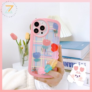 Zymello เคส VIVO Y22 Y16 Y22S Y21 Y35 Y02S V25E V25 V23 Y33S Y21S Y21A Y21T Y33T เคสโทรศัพท์ซิลิโคนสร้อยข้อมือลูกอมรูปหัวใจแฟชั่น