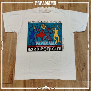 [ HARD ROCK CAFE ]  SAN FRANCISCO Rock N Roll Forever classic shirt เสื้อวินเทจ papamama vintage