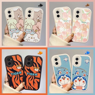 เคส OPPO A96 เคส A76 กรณีโทรศัพท์มือถือซิลิโคนป้องกันหล่นลวดลายน่ารักหนังแกะขนาดเล็กติดผิว BB2