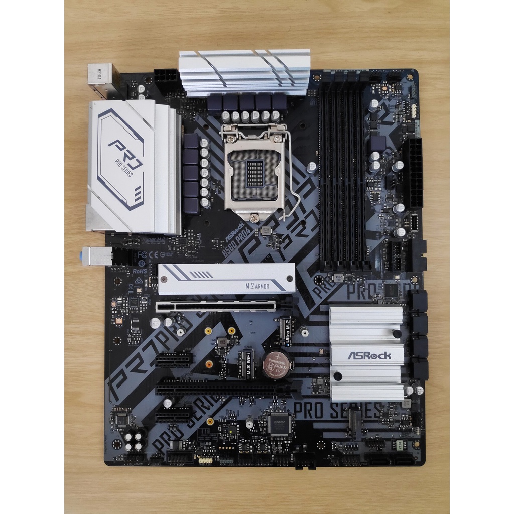 MAINBOARD (เมนบอร์ด) 1200 ASROCK B560 PRO4 มือสอง