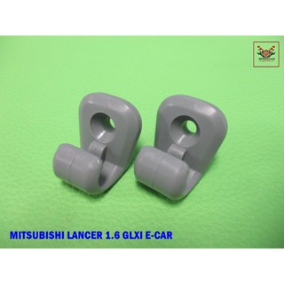 MITSUBISHI LANCER 1.6 GLXI E-Car "NEW" SUN VISOR "BEIGE" BRACKET SET PAIR  // หูยึดบังแดด สีเบจ (1 คู่) สินค้าคุณภาพดี