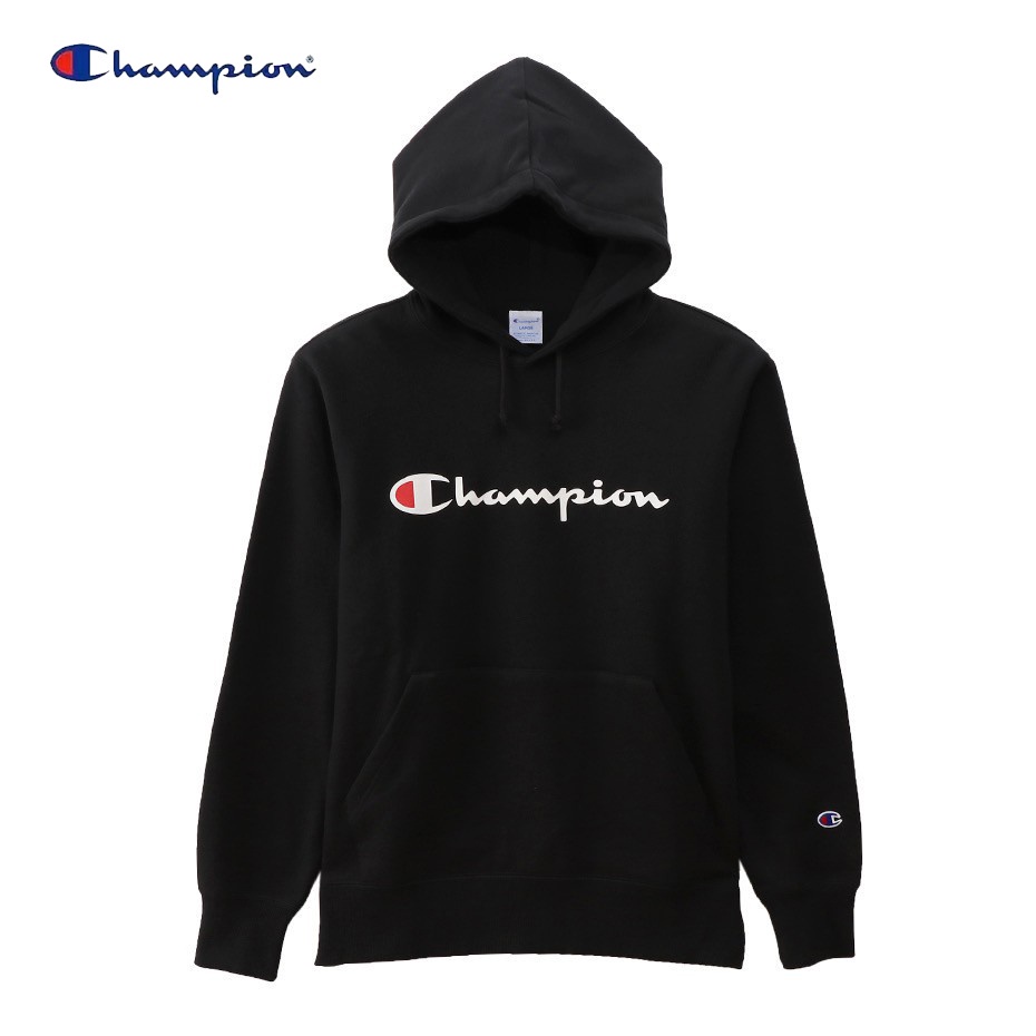 [สินค้าของแท้ล้างสต็อก] Champion เสื้อกันหนาวมีฮู้ด รุ่น C3-Q102 เสื้อสเวตเตอร์คลุมด้วยผ้า Champion 