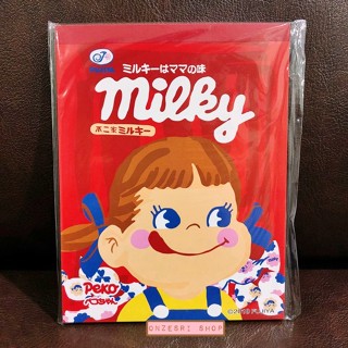 สมุดฉีก Fujiya Milky Peko สีสดใส ลายลูกกวาด ขนาด 11.5 x 15 ซม. มี 25 แผ่น