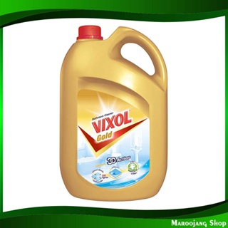 น้ำยาล้างห้องน้ำ สูตรขจัดคราบ 3D Action Bathroom cleaner, stain remover formula 3500 มล. วิกซอล โกลด์ Vixol Gold น้ำยา ล