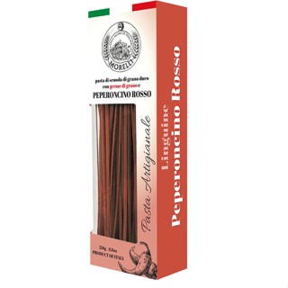 Morelli Linguine Red Chilli มอเรลลี่ พาสต้าเส้นลิงกวินี รสพริก - 250g