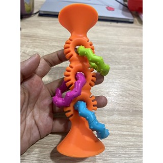 ของเล่นยาง จุ๊บติดโต๊ะ pipsquigz lops ของ fat brain toy