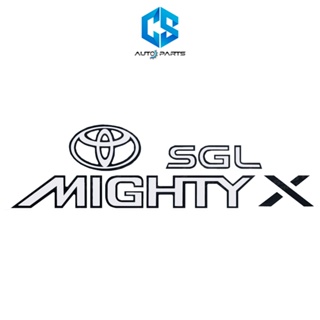 สติ๊กเกอร์ MIGHTY X SGL - TOYOTA MIGHTY X 95-96