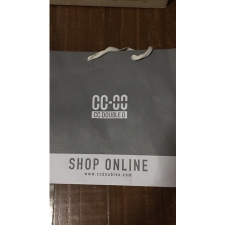 ถุงกระดาษCC-OOแท้ขนาดเล็ก (3 ใบ)