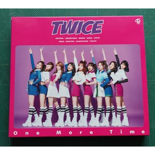 อัลบั้ม ญี่ปุ่น TWICE - One More Time! Japanese Album เวอร์ LImited A แกะแล้ว ไม่มีการ์ด พร้อมส่ง CD + DVD Kpop ทไวซ์