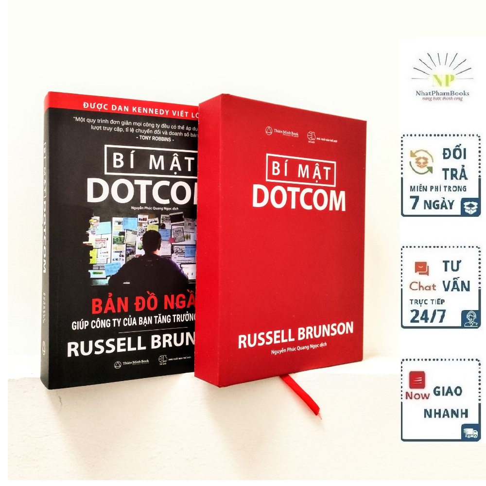 หนังสือ - Dotcom Secrets - ผู้แต่ง: Russell Brunson (ปกแข็ง)