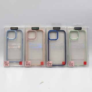 เคสมือถือ เคส iph 13 / 12 / 11 CASE  MOBEST  เคสใส ขอบสี  ( THพร้อมส่ง ในไทย )