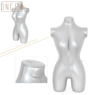 【ONCEMOREAGAIN】Mannequin New Portable Womens Clothing Display Stand Female Mannequin