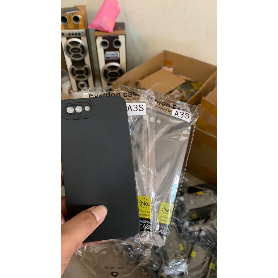 ขายเคสตาโตสีดําครบชุดซิลิโคนประเภทOPPO A3S/C1 - A5S/F9/A11K/AX7/REALME 2 PRO - A39/A57 OLD - REALME 