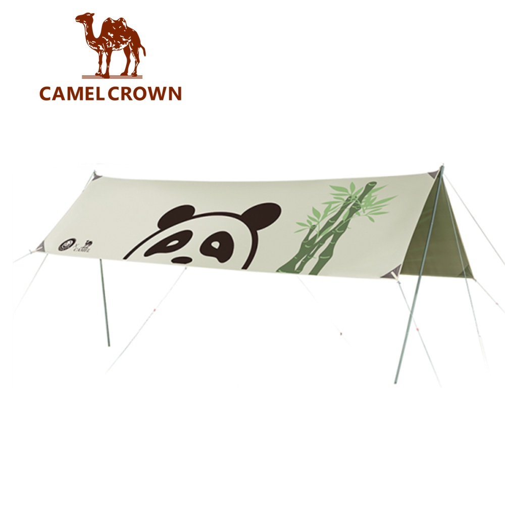CAMEL CROWN เต็นท์หลังคา เต็นท์ตั้งแคมป์กลางแจ้ง ปิกนิก กันฝน กันแดด หกเหลี่ยม สี่เหลี่ยม