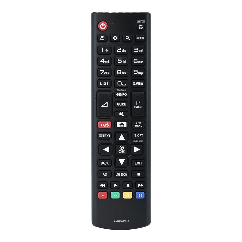 ลูกชายใหม่75095312 รีโมทคอนโทรลสําหรับ LG LCD LED TV พร้อม IVI เปลี่ยน 2017 43UJ634V-ZD 24LJ480U 32L