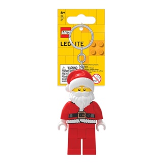 LEGO พวงกุญแจไฟฉาย เลโก้ ของขวัญ คริสต์มาส Christmas Santa Claus LED Keychain