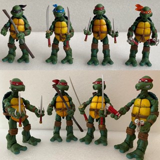 ✨Ins NECA ตุ๊กตาฟิกเกอร์นินจาเต่า Raphael ขยับได้ 23.3 ซม. 1WT1