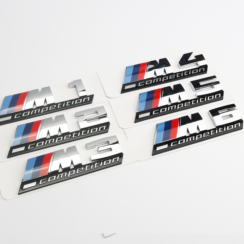 สติกเกอร์ตราสัญลักษณ์โลโก้รถยนต์ BMW M2 Thunder Version สําหรับ BMW M Power M1 M2 M3 M4 M5 M6 X1M X2M X3M X4M X5M X6M