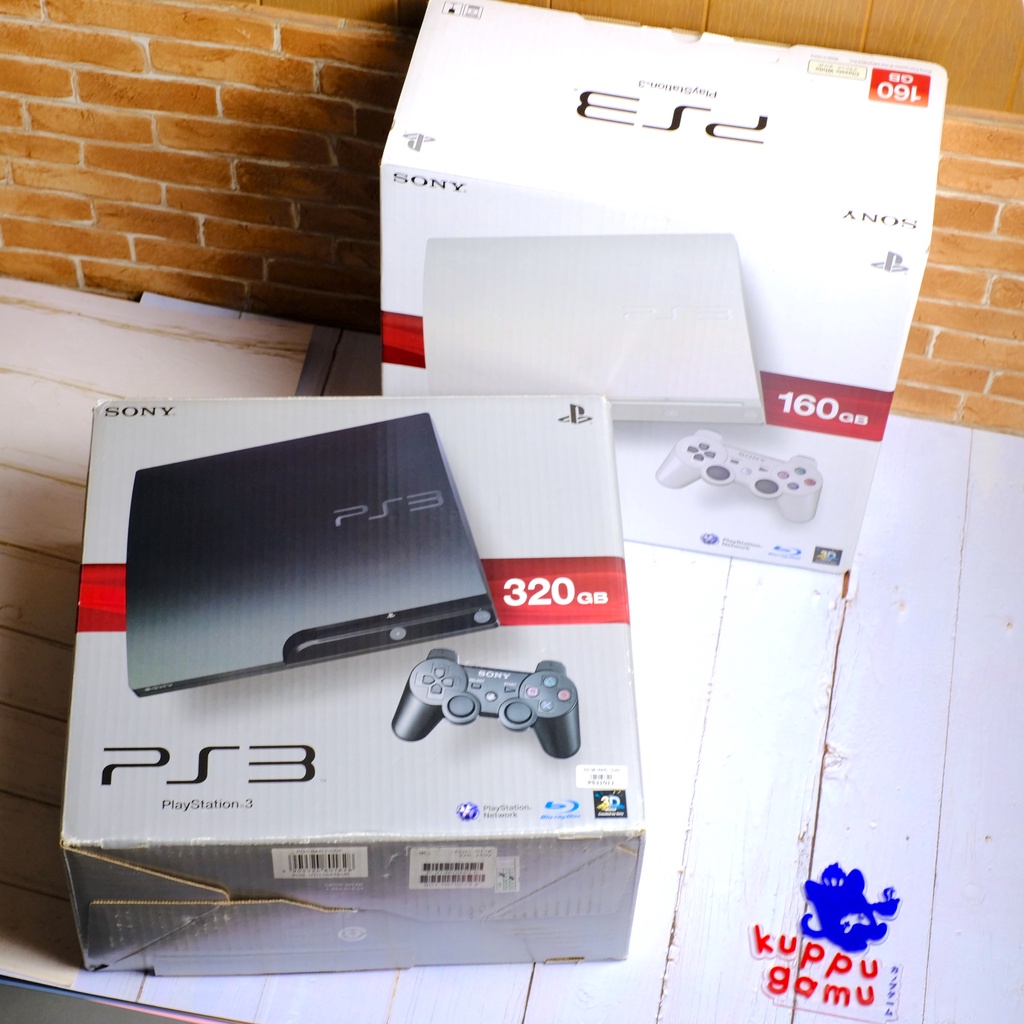 PS3 Playstation 3 Super Slim เครื่องเกม มือสอง สภาพดี พร้อมจอย พร้อมเล่นเลย โหลดเกมเองได้