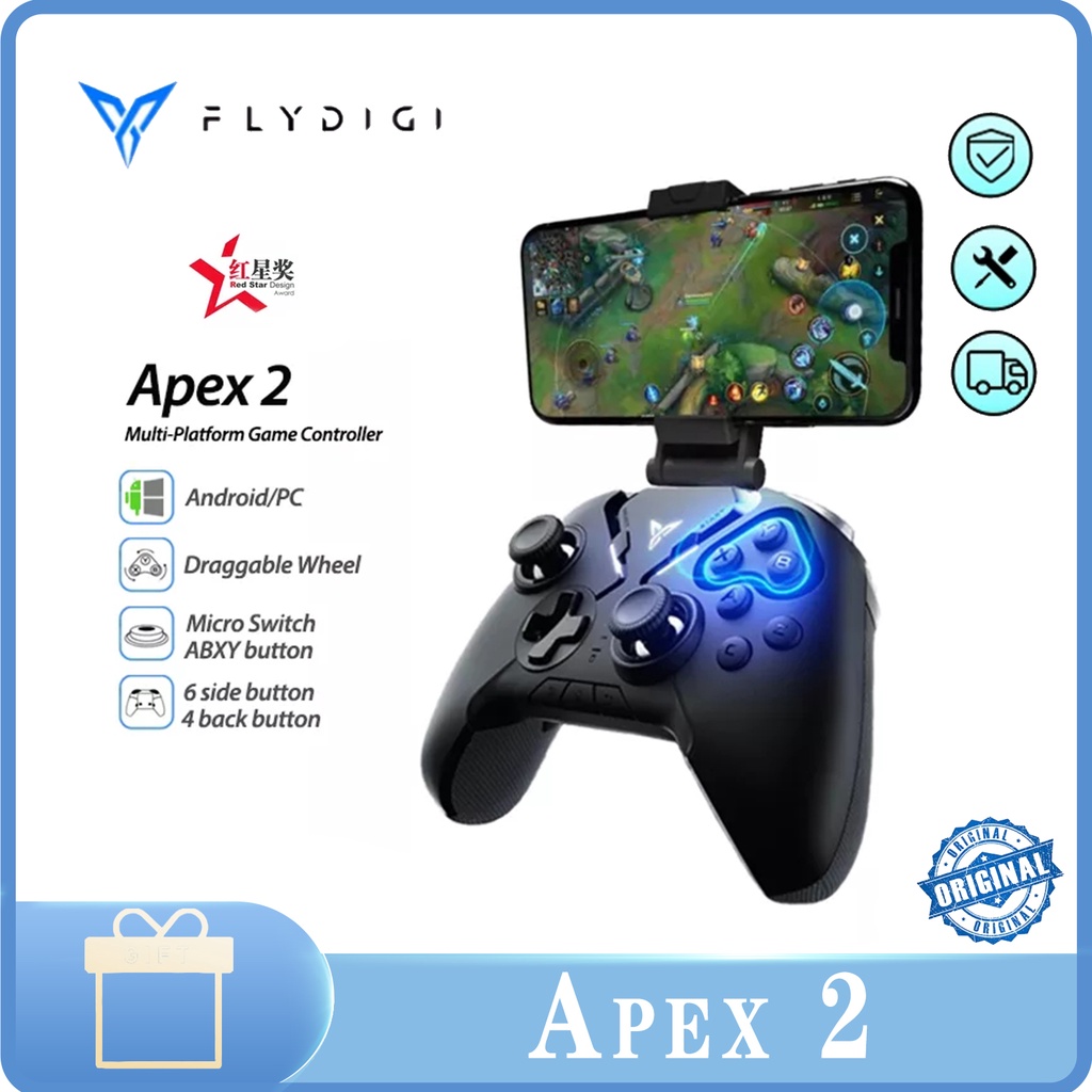 Flydigi Apex 2 จอยเกม หลายแพลตฟอร์ม Series 2 Android/PC