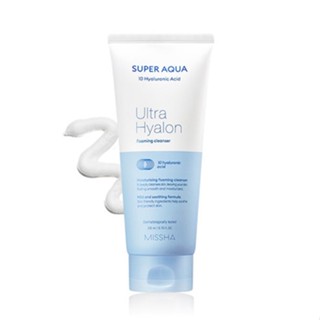 [MISSHA] ซุปเปอร์ อควา อัลตร้า ไฮยาลอน โฟมมิ่ง คลีนเซอร์ 200ml