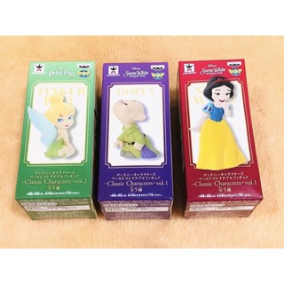 โมเดล Min Toy WCF Disney ดิสนีย์ สโนไวท์ ทิงเกอร์เบลล์ Snow White dopey Peter pan Tinker Bell (สินค้าพร้อมส่ง)