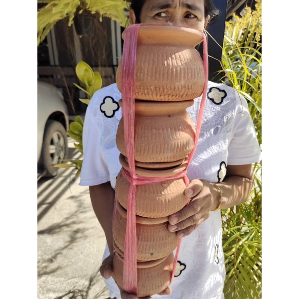 หม้อทับหม้อเกลือขนสด4นิ้ว-หม้อทับเกลือพร้อมฝาปิด-หม้อทะนนห รูปที่ 7