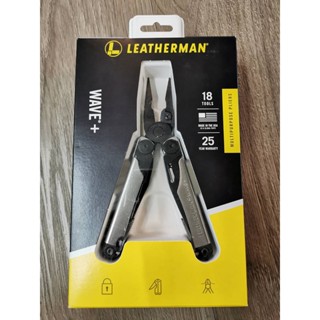 Leatherman Wave Plus Multi-tools เครื่องมืออเนกประสงค์ 17 ชิ้น พร้อมซอง Nylon Sheet by Jeep Camping