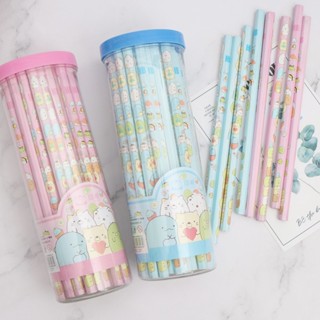 ((ซื้อ 45 แถม 5) Sumikkogurashi Pencil HB แท่งหกเหลี่ยม ดินสอ ซูมิคโคกูราชิ ดินสอซูมิคโคกูราชิ รางวัล ของขวัญ ฝึกเขียนพู่กัน ดินสอ ไม่ใช่ @-