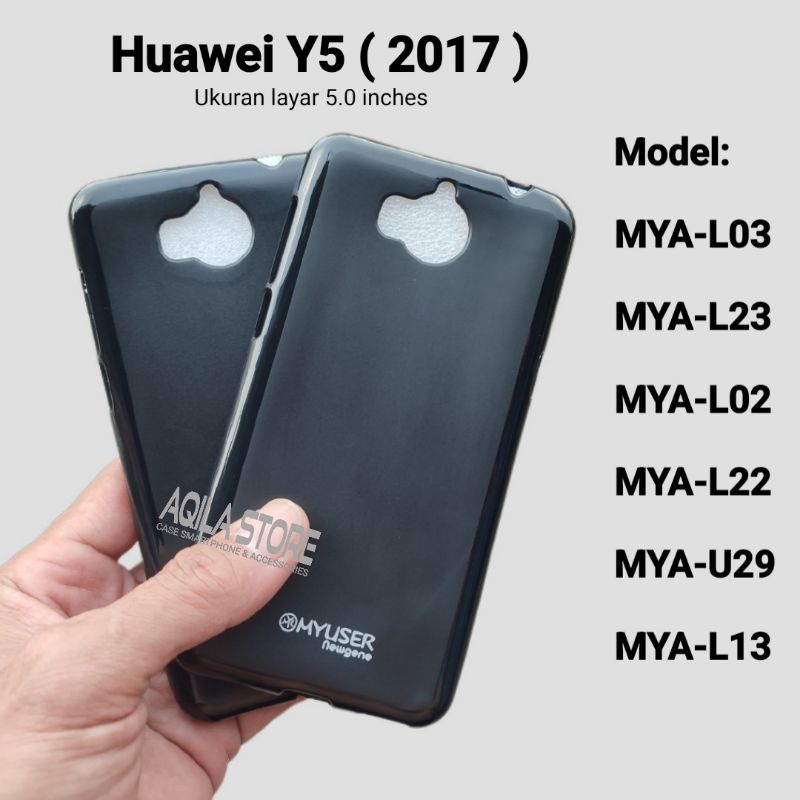 เคส Newgene Huawei Y5 2017 (Model: MYA-L03, MYA-L23, MYA-L02, MYA-L22, MYA-U29, MYA-L13) Softsell Ne