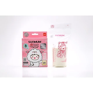 ซันมัม ถุงเก็บน้ำนมแม่ ขนาด 3 ออนซ์/8ออนซ์ (ยกลัง) - Sunmum Breast Milk Storage Bags (3oz/8oz)