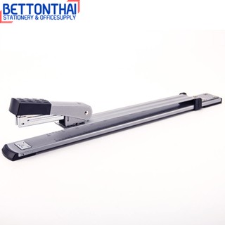 Deli 0334 Long Stapler เครื่องเย็บกระดาษมุงหลังคา ของแท้ 100%  (สีเทา) เครื่องเย็บกระดาษ ที่เย็บ อุปกรณ์สำนักงาน