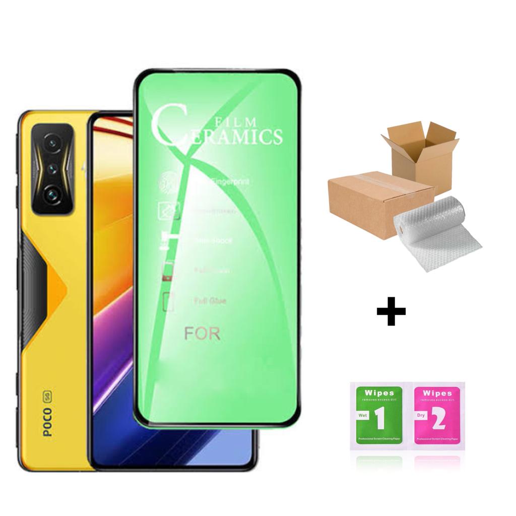(การรับประกันใหม่) TEMPERED GLASS CERAMIC FILM FIBER สําหรับ REALME V11S 5GC11 C12/C15/REALME 7/2/ 3