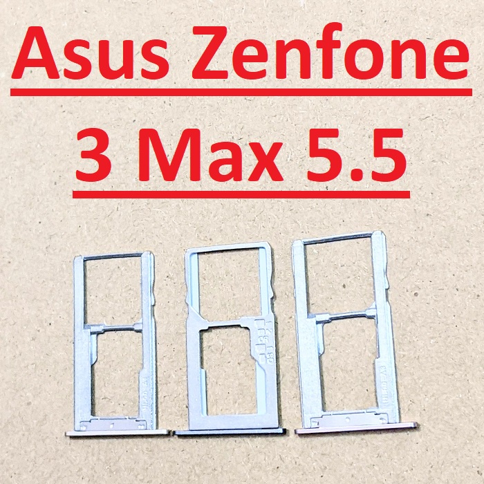 Asus Zenfone 3 Max 5.5 ถาดซิมการ ์ ดหน ่ วยความจําถาดเปลี ่ ยนอะไหล ่